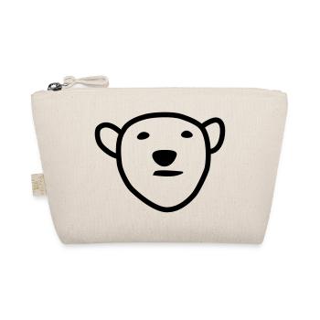 Tête d'ours polaire - Trousse biologique - nature - Devant