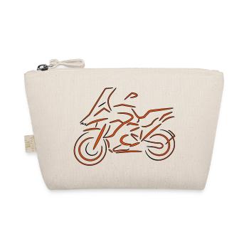 Motocycliste, vélo, motard, 1200 - Trousse biologique - nature - Devant