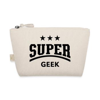 Super Geek - Bio-Täschchen - Natur - Vorne