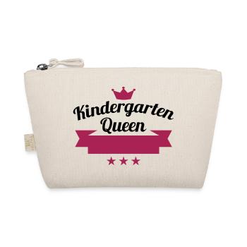 Kindergarten Queen - Bio-Täschchen - Natur - Vorne