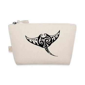 Manta Rochen - Bio-Täschchen - Natur - Vorne