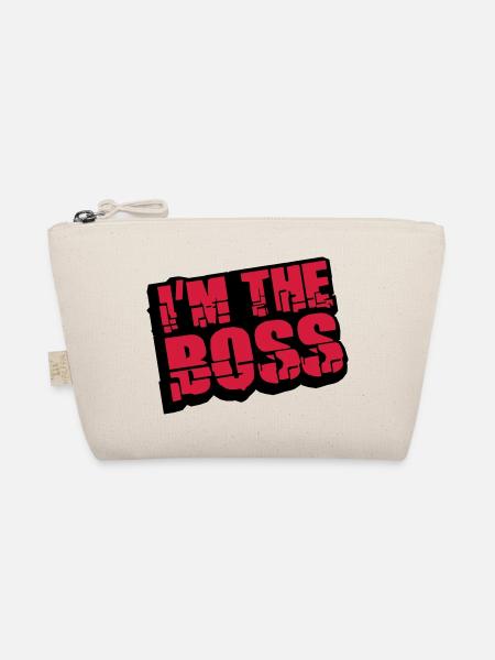 Cool I´m la conception de Logo Boss - Trousse biologique - nature - Devant