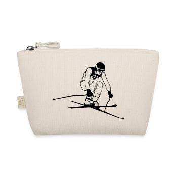 ski - alpine - apres - abfahrt - Organic Pouch - nature - Front