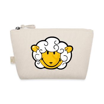 Smiley Sheep - Organic Pouch - nature - Front