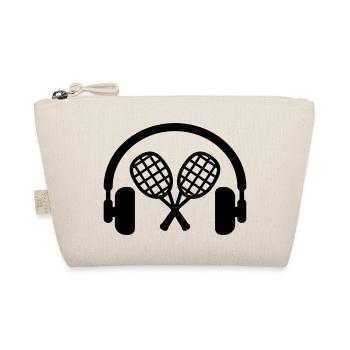Squash Sport Game Match Champion Victory - Organic Pouch - nature - Front