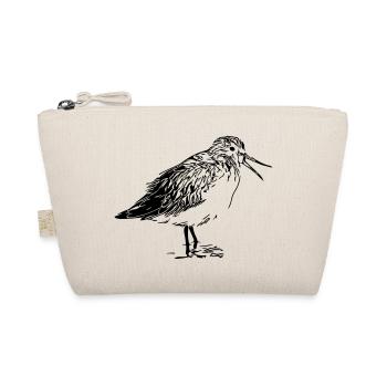 Riverside Runner Bird - Organic Pouch - nature - Front