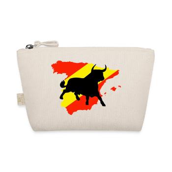 Spanien / Stier / Bull / Spain - Bio-Täschchen - Natur - Vorne