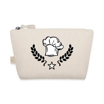 Chef's hat - Organic Pouch - nature - Front