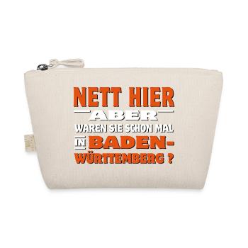 Nett hier - Aber waren Sie schon mal in Baden - Bio-Täschchen - Natur - Vorne