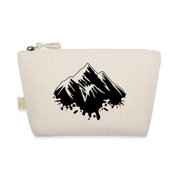 mountains berge splat - Bio-Täschchen - Natur - Vorne