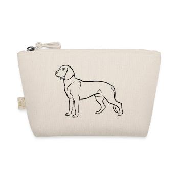 Hanoverian welding dog - Organic Pouch - nature - Front