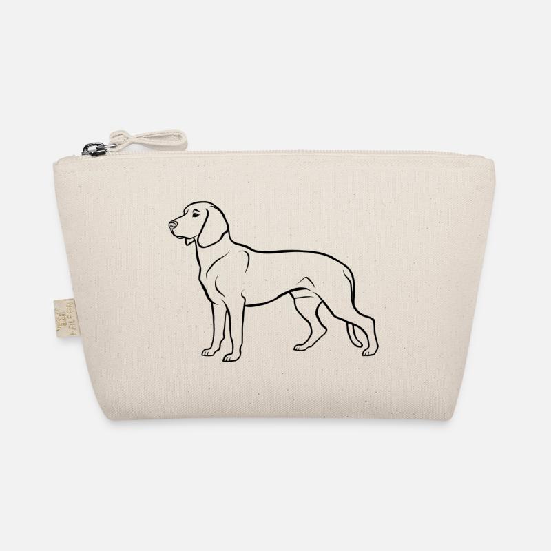Hanoverian welding dog Organic Pouch