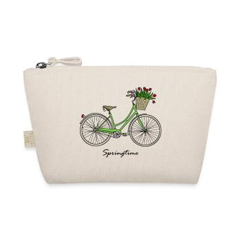 Printemps, printemps, vélo, tulipes - Trousse biologique - nature - Devant