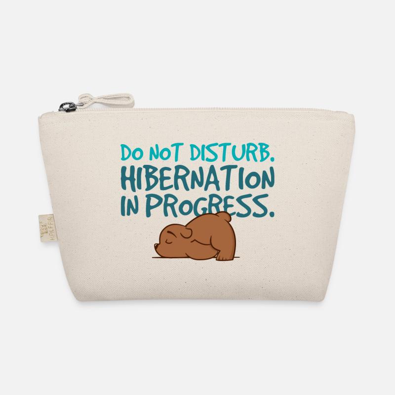 Winterschlaf läuft. Bio-Täschchen