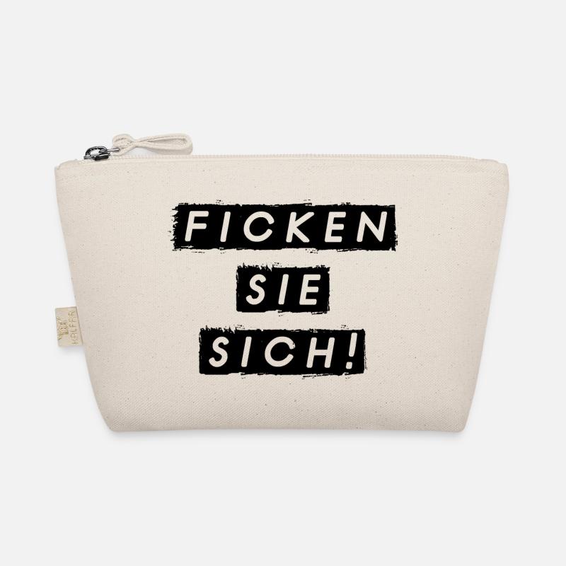 F SIE SICH Spruch Bio-Täschchen