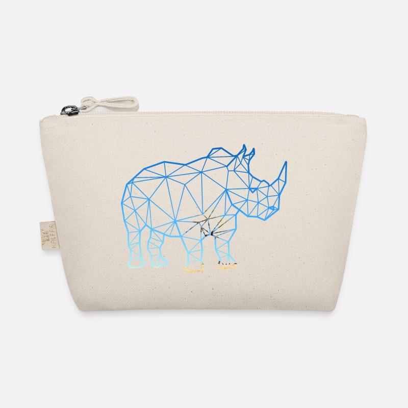 Rhinocéros dans le style polygone Trousse biologique