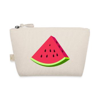 Wassermelone-Scheibe - Bio-Täschchen - Natur - Vorne