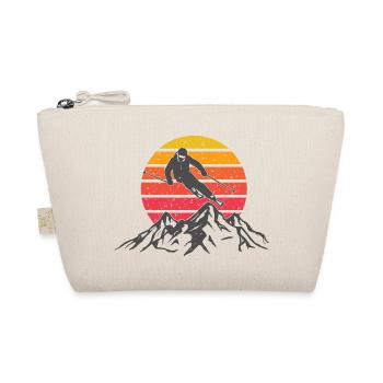 Ski sports d'hiver montagnes soleil - Trousse biologique - nature - Devant