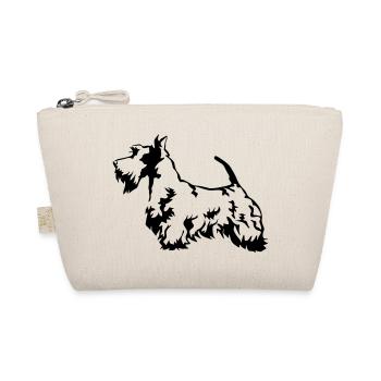 Scottish Terrier - Organic Pouch - nature - Front