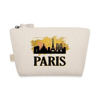 Paris France France Skyline Tour Eiffel Or - Trousse biologique - nature - Devant