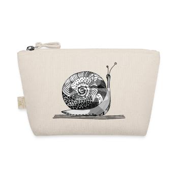 snail - Organic Pouch - nature - Front