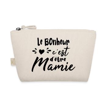 bonheur d'étre mamie - fête des grand mères - Trousse biologique - nature - Devant