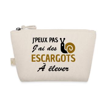 Je peux pas j'ai des Escargots à élever - Trousse biologique - nature - Devant