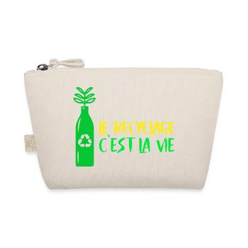 Le recyclage c est la vie - Trousse biologique - nature - Devant