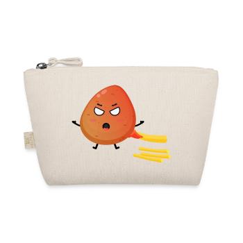 Potato Chips French Fries Funny Gift - Bio-Täschchen - Natur - Vorne