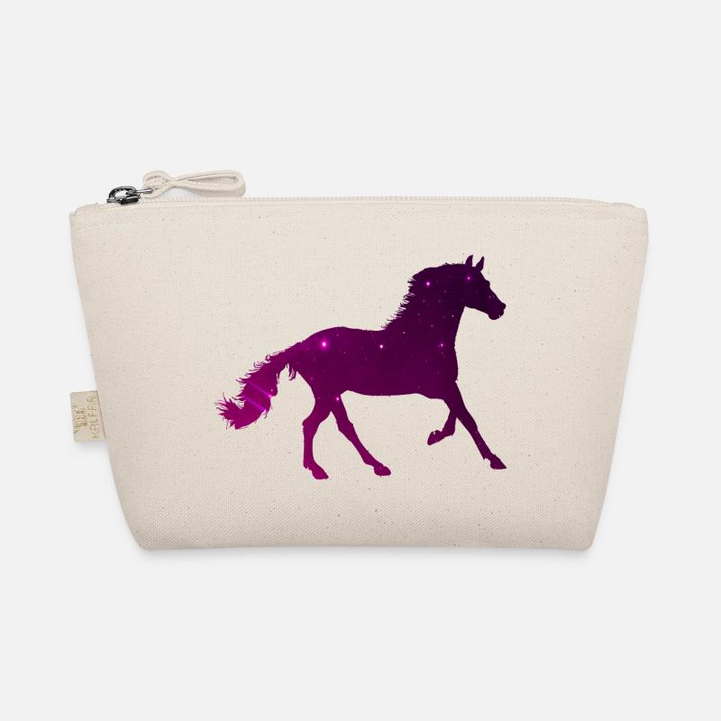 Cheval Étoile - Cadeau de Cheval Galaxie de Caval d’Équitation Mignon Trousse biologique