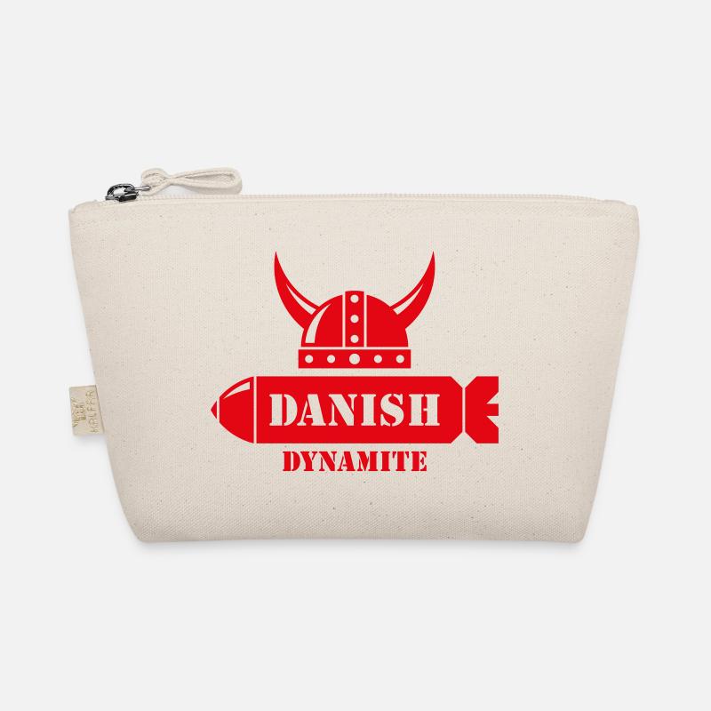 Danish Dynamite (Dänemark / Wikinger / Geschoss) - Bio-Täschchen - Natur
