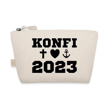 Konfirmation Konfi 2023 Glaube Liebe Hoffnung - Bio-Täschchen - Natur - Vorne
