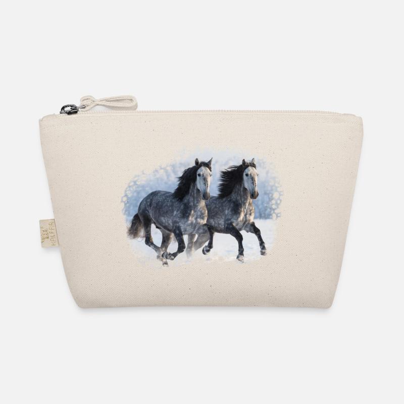 Pferd Reiterin Bio-Täschchen