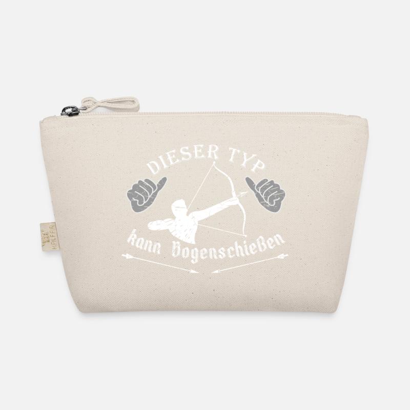 Bogenschießen, Bogensport, Bogenschütze, Archery Bio-Täschchen