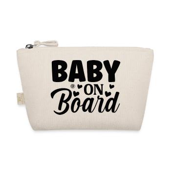 Baby on board - Organic Pouch - nature - Front