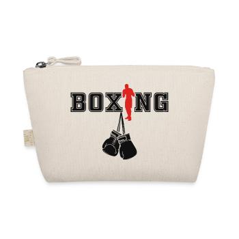 Beste Box-Geschenkidee für einen Boxer - Bio-Täschchen - Natur - Vorne