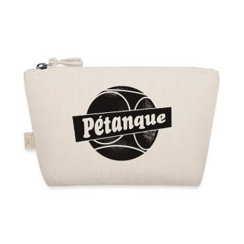 Pétanque Boulekugel Outfit for Bouler Boule - Organic Pouch - nature - Front