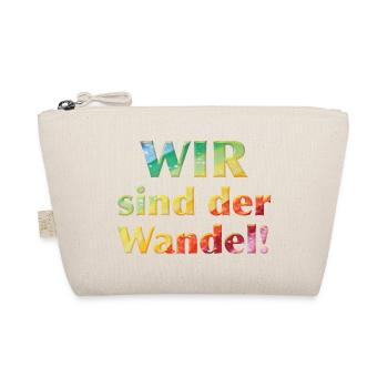 Wir sind der Wandel - Sonja Ariel von Staden - Bio-Täschchen - Natur - Vorne