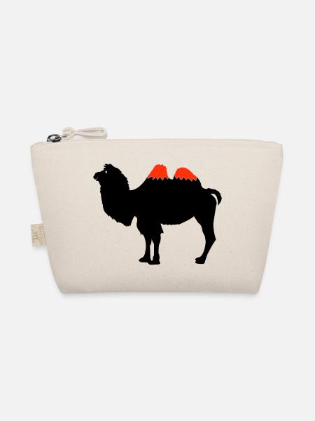Silhouette de chameau - Trousse biologique - nature - Devant