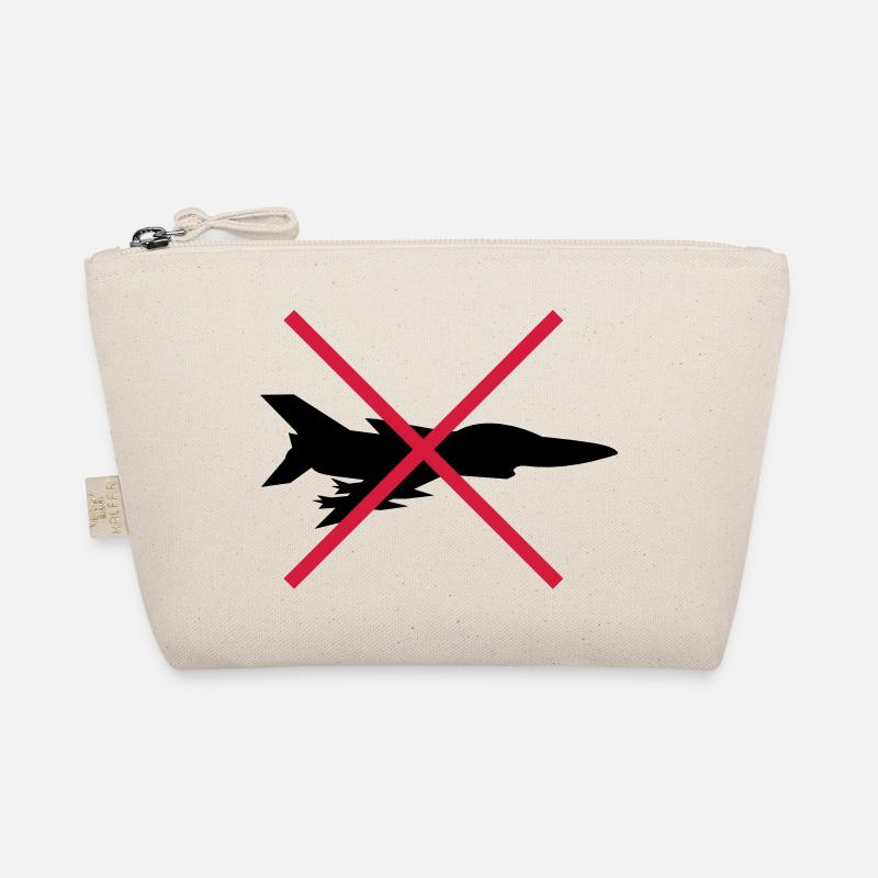 No Fighter Planes Shield Organic Pouch
