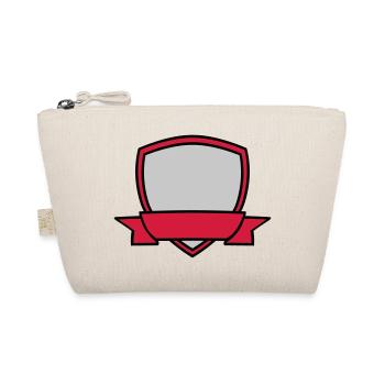 Shield Banner Empty - Organic Pouch - nature - Front