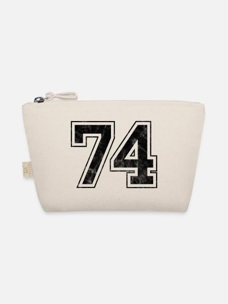 Number 74 - Organic Pouch - nature - Front