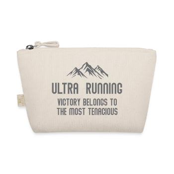 Ultra RunningVictory Belongs to the Most Tenacious - Organic Pouch - nature - Front