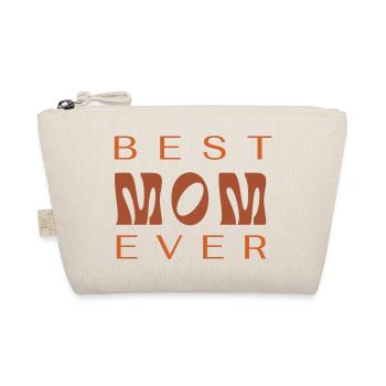 Best mom ever - Bio-Täschchen - Natur - Vorne