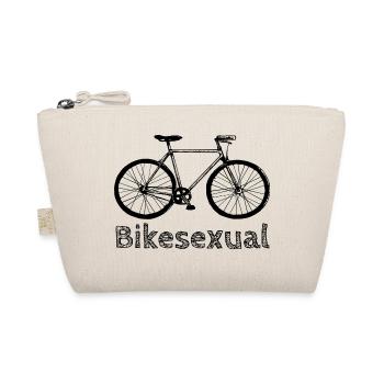 Fahrrad | Fahrradfahrer | Bikesexual | Radfahrer - Bio-Täschchen - Natur - Vorne