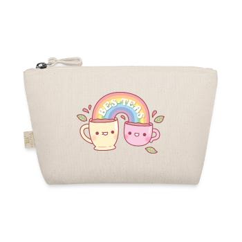 Tasses à thé mignonnes Bes Thés Besties Jeu de mots Arc-en-ciel - Trousse biologique - nature - Devant