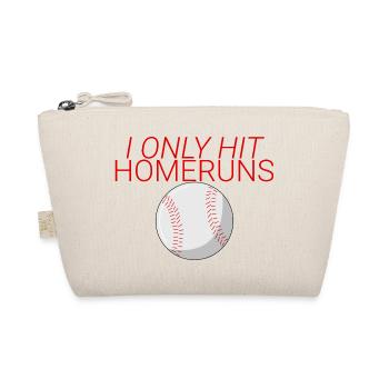 I Only Hit Homeruns 4 - Bio-Täschchen - Natur - Vorne