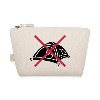 Forbidden Stay outside Tent - Organic Pouch - nature - Front