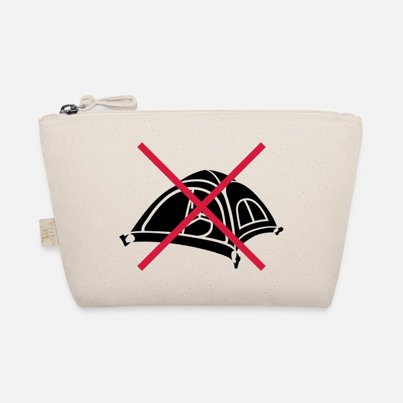 Forbidden Stay outside Tent Organic Pouch
