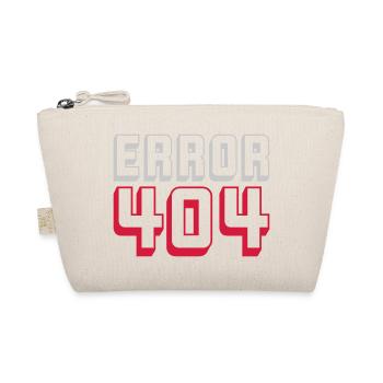 Error 404 Computer Connection - Organic Pouch - nature - Front